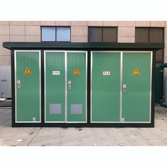 岗巴1600KVA欧式箱式变压器